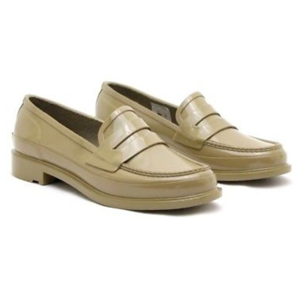 HUNTER original penny loafer pale sand